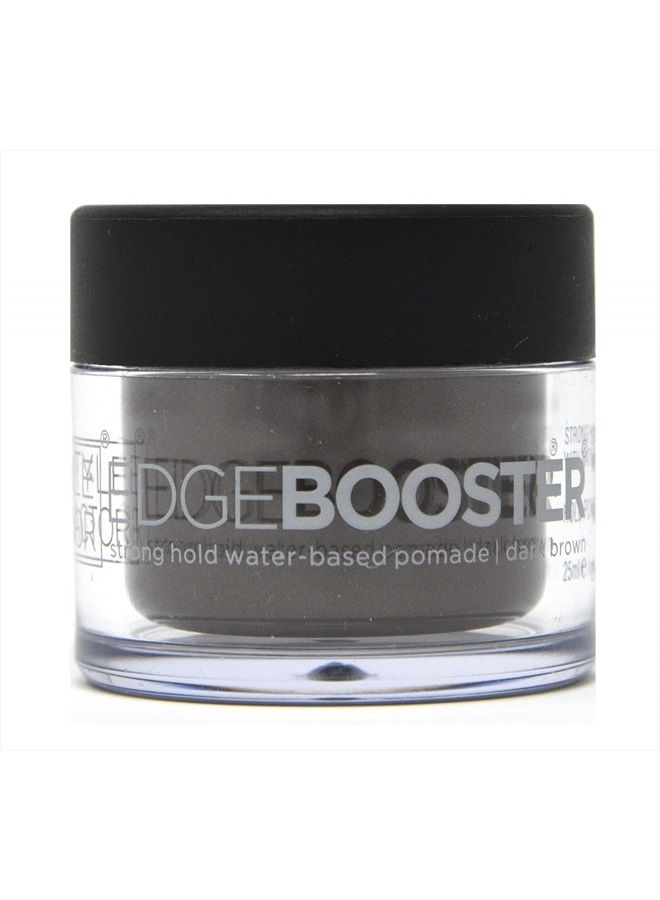 Edge Booster Hideout Hair Pomade Hold Color Gel 0.8oz Natural Black (Dark Brown)