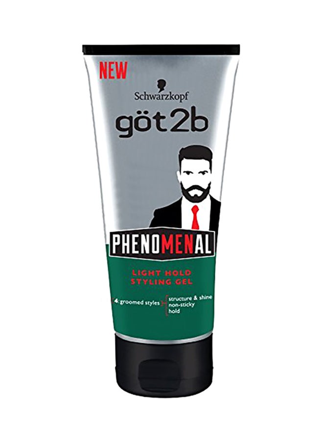 Got2B Phenomenal Light Hold Styling Hair Gel, 6 Ounce