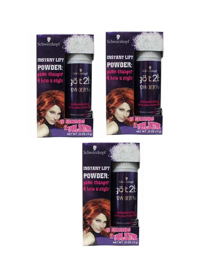 Pack of 3 - Powder'Ful Volumizing Style Powder 10 x 3grams