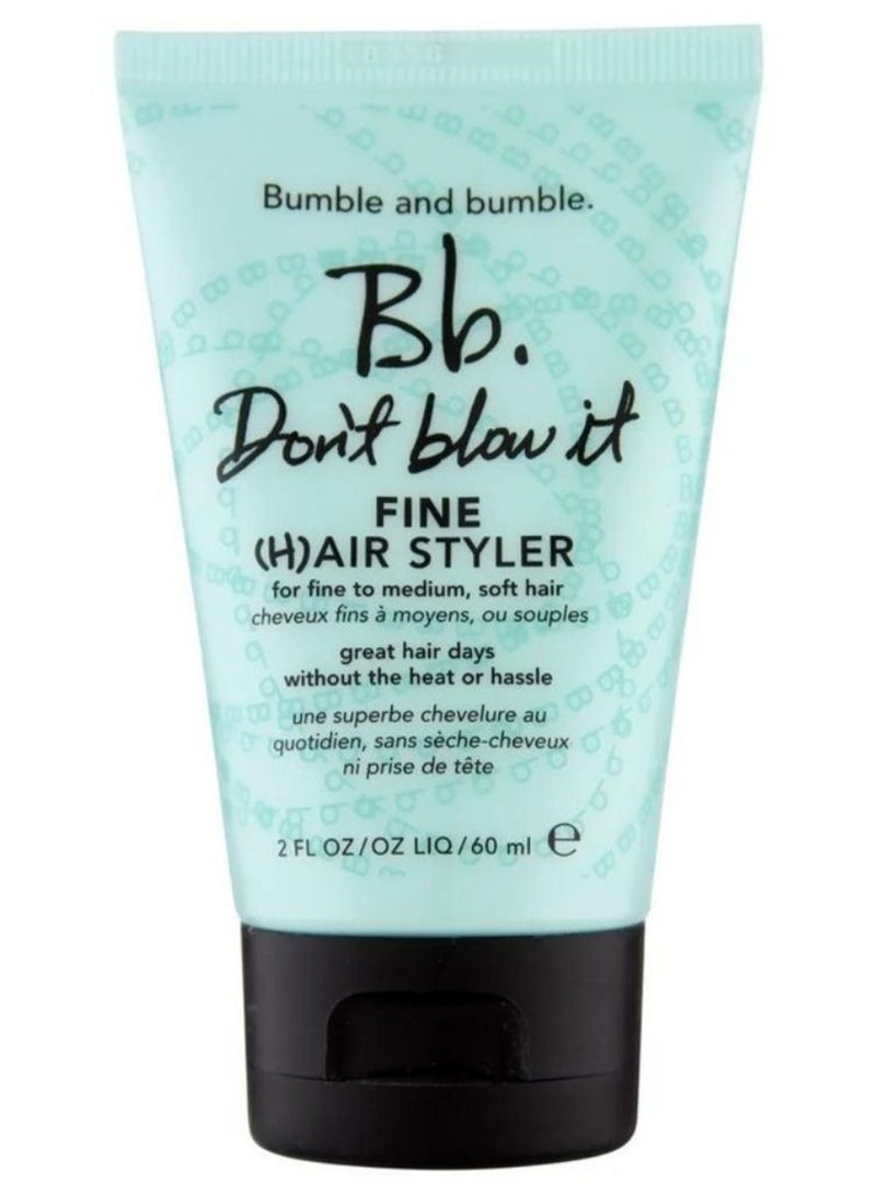 BUMBLE AND BUMBLE Don't Blow It Fine Hair Styler, 60ml