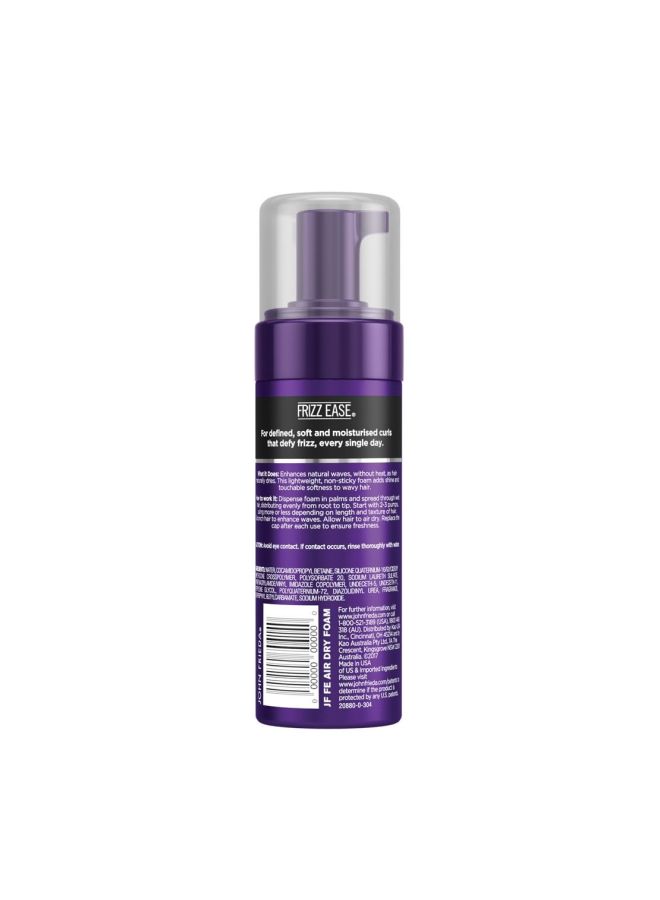 Frizz Ease Air Dry Waves Styling Foam Multicolour