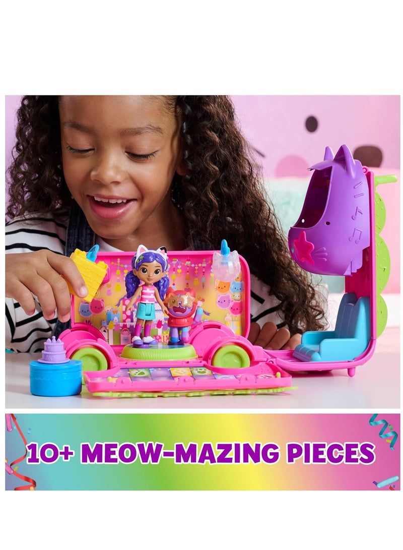 Gabby's Dollhouse Purrfect Party Bus Playset