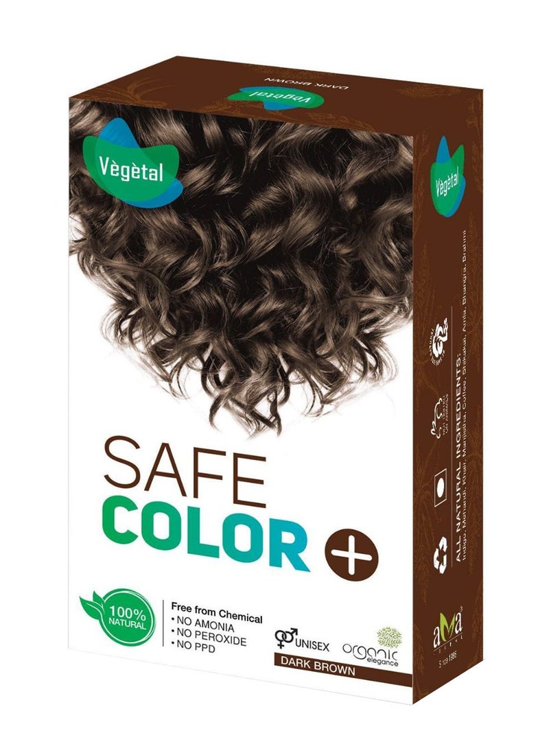 Temporary Hair Color Dark Brown 50grams