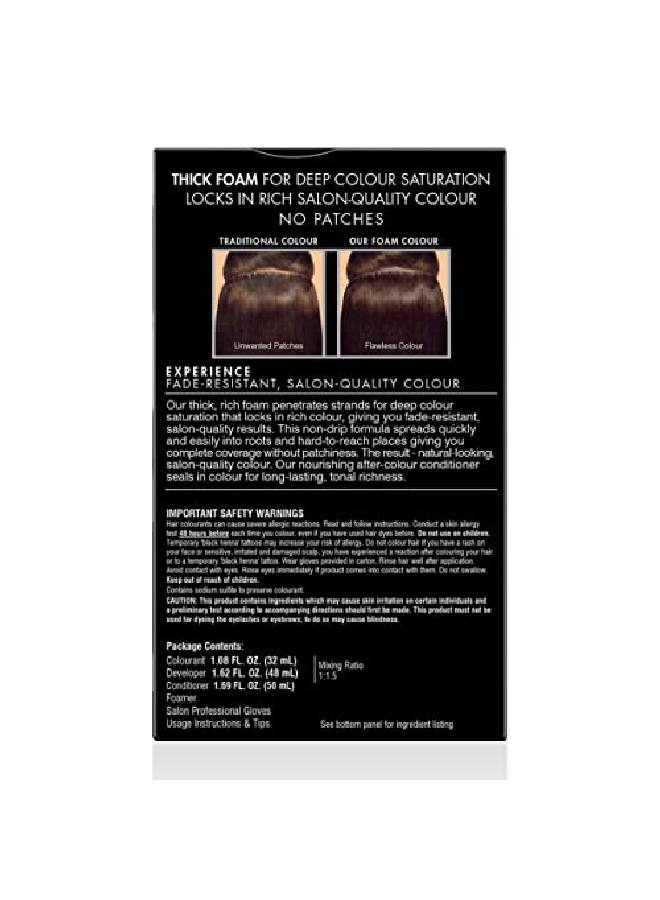 Precision Foam Color, Medium Natural Brown 5N, Fullcoverage Hair Color Kit, With Thick Foam For Deep Color Saturation