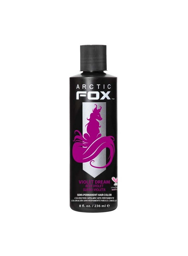 Vegan And Crueltyfree Semipermanent Hair Color Dye (8 Fl Oz Violet Dream)