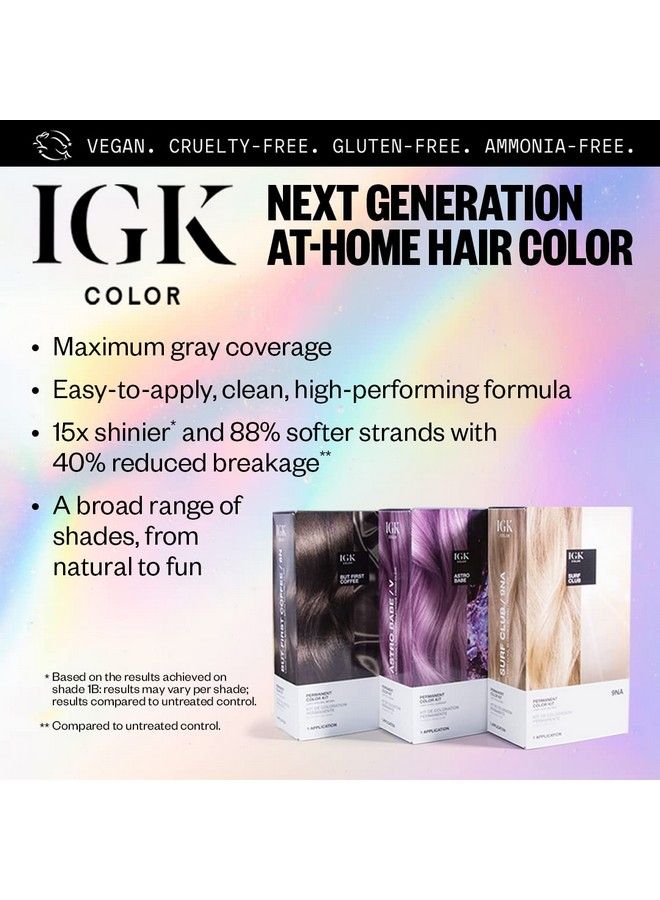 Permanent Color Kit Mystic Love Golden Light Brown 6G | Easy Application + Strengthen + Shine | Vegan + Cruelty Free + Ammonia Free | 4.75 Oz