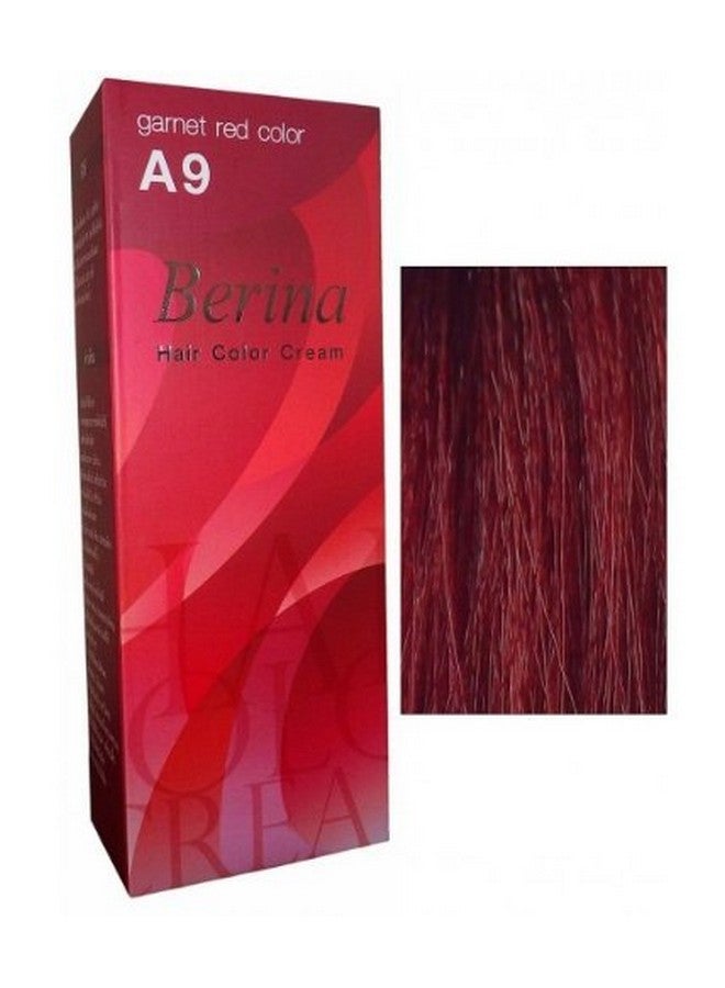 Permanent Hair Dye Color Cream (A9 Red Gamet)