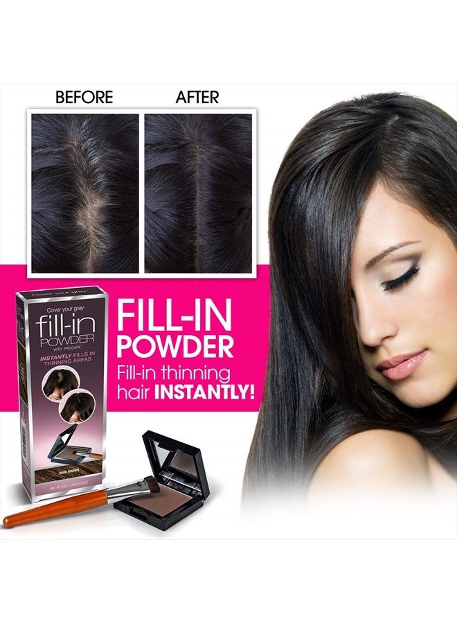 Fill In Powder - Dark Brown (Pack of 2)