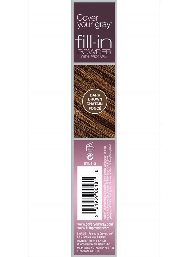 Fill In Powder - Dark Brown (Pack of 2)