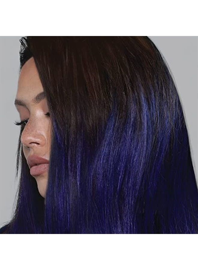 SPLAT MELTS COMPLETE KIT WITH BLEACH AND 2 SEMI-PERMANENT HAIR COLORS (Blueberry & Dark Chocolate)