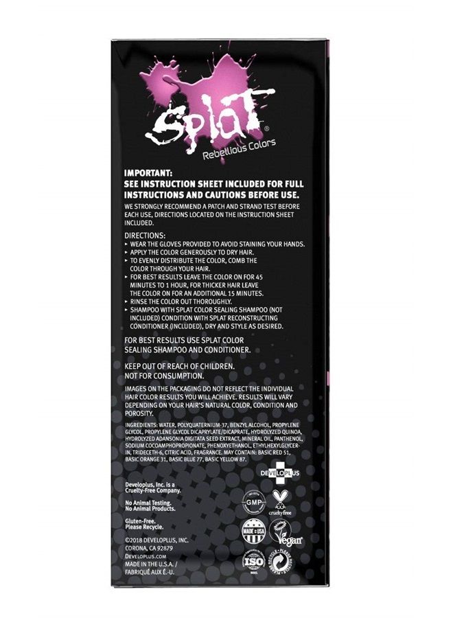 Midnight Rosetta Pink Semi-Permanent Hair Dye