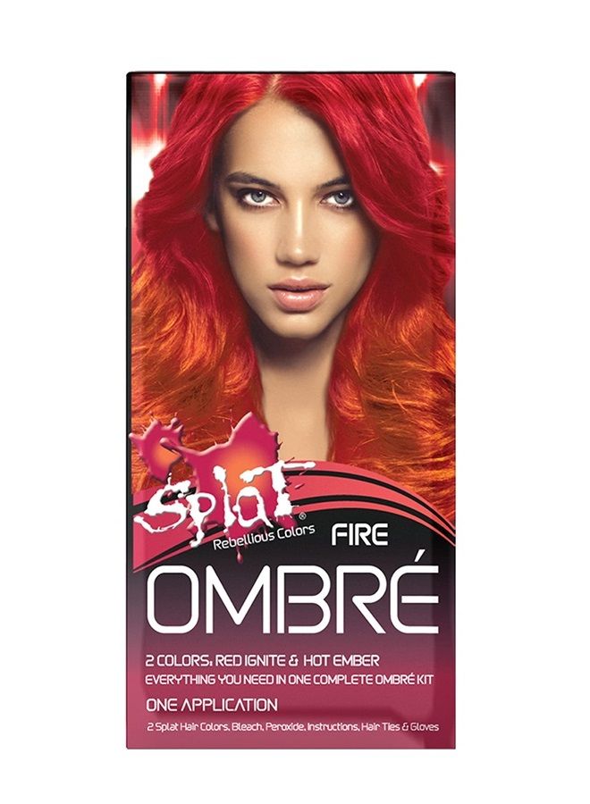 Semi Permanent Fantasy Complete Hair Color Kit in Ombre Fire