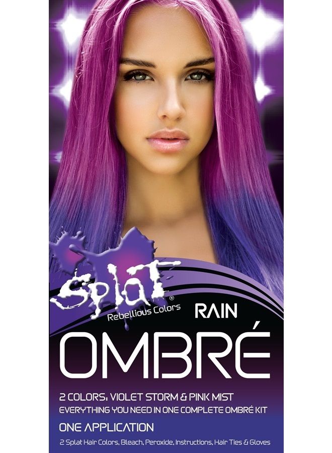 Rebellious Colors Hair Coloring Complete Kit Rain Ombre