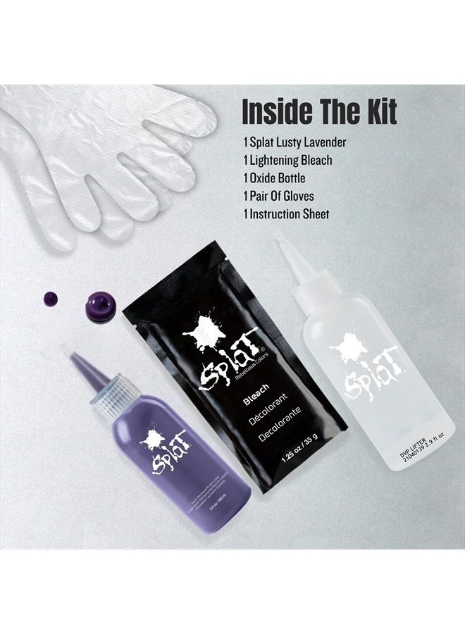 Lusty Lavender | Original Complete Purple Hair Dye Kit | Semi Permanent | Vegan