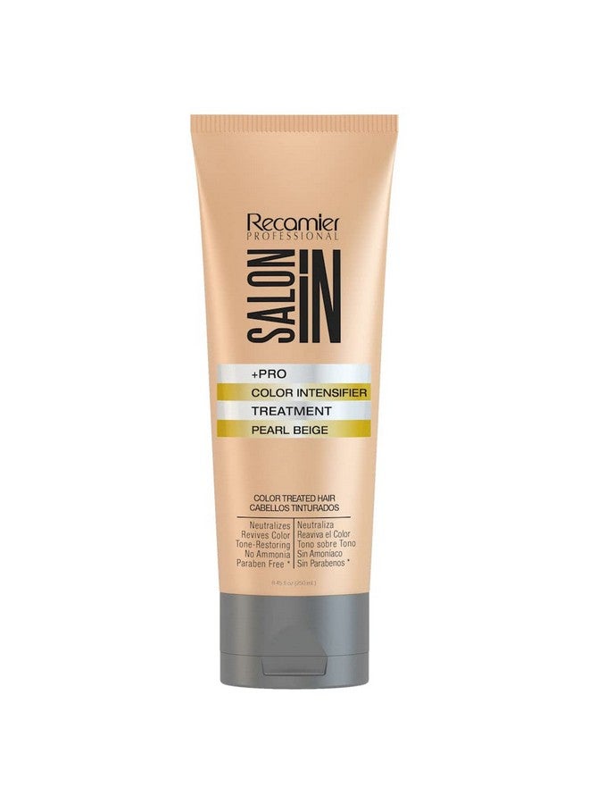 Ecamier Professional Salon In Pro Hair Color Intensifier Treatment Pearl Beige 8.45 Fl Oz
