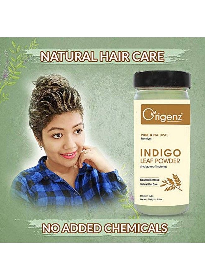 Premium Indigo Leaf Powder for Hair (100gm) (Pack of 2)