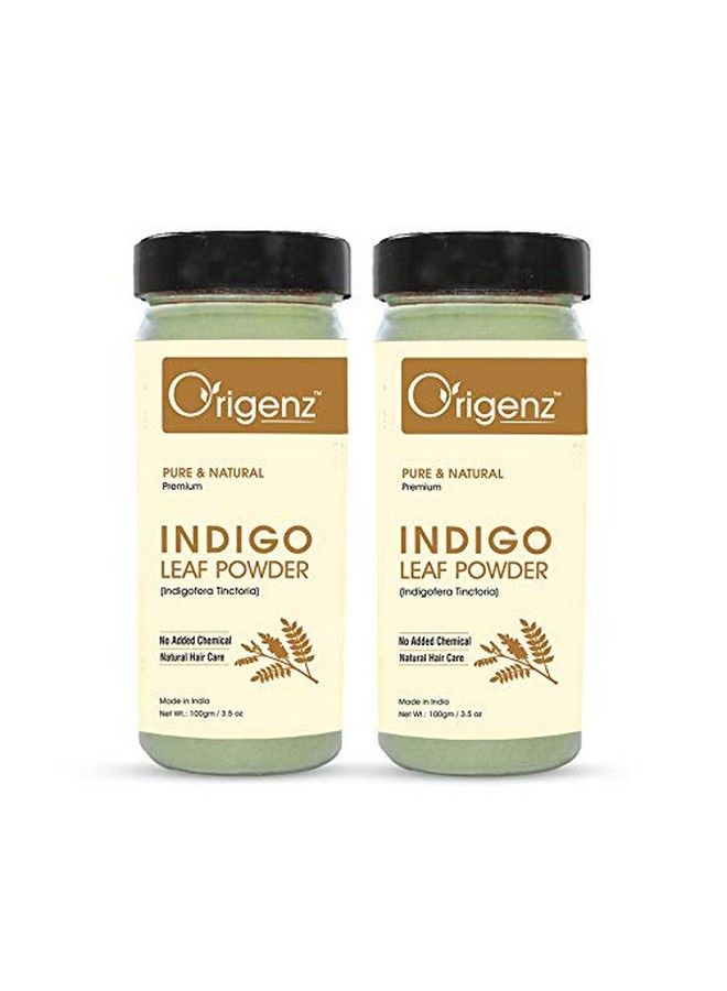 Premium Indigo Leaf Powder for Hair (100gm) (Pack of 2)