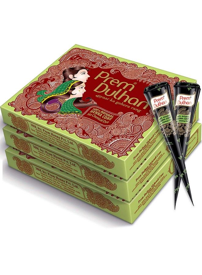 Mehendi Cone 12Pc In 1 Box Pack Of 3