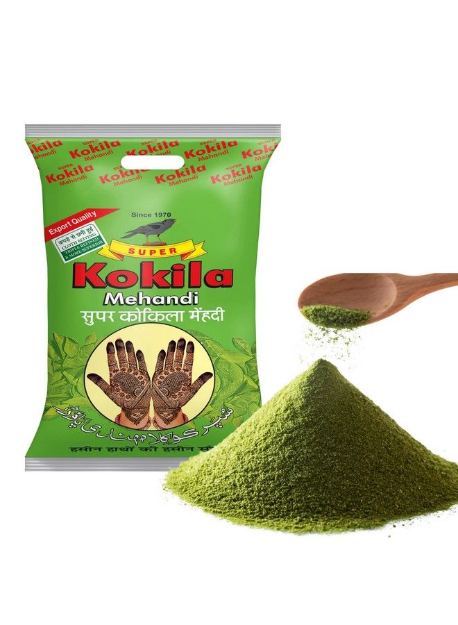 Henna(Mehandi) Powder ; 100% Natural ; Organic Mehandi ; No Chemicals ; Natural Conditioning ; Combat Dandruff ; 400Gm(Pack Of 1)