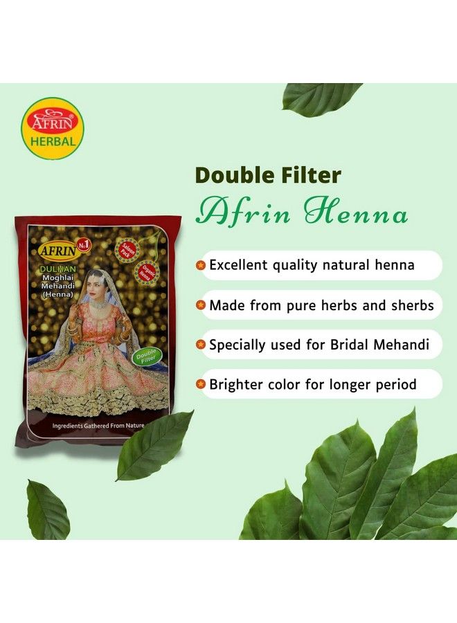 Organic Henna Double Filter Dulhan Mughlai Mehandi (1 Kg)