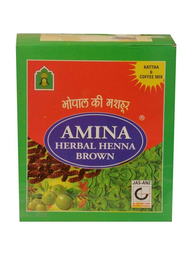 Herbal Henna Brown With Kattha & Coffee Mix/Natural Herbal Brown Henna Hair Colour 800 Gm (Pack Of 20)