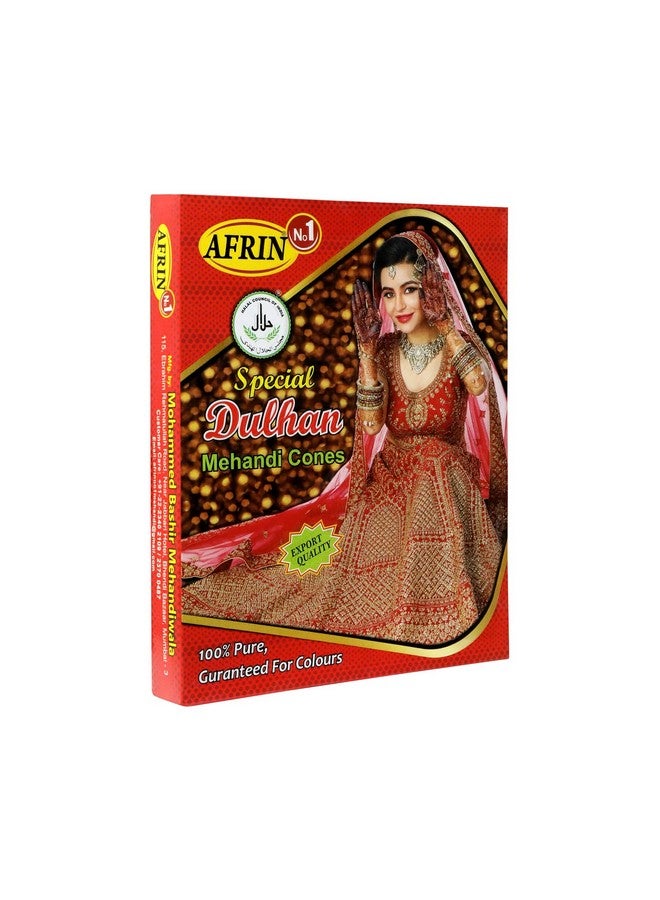 Henna Red Paper Cone Pack Of 12 (30Gm Each)