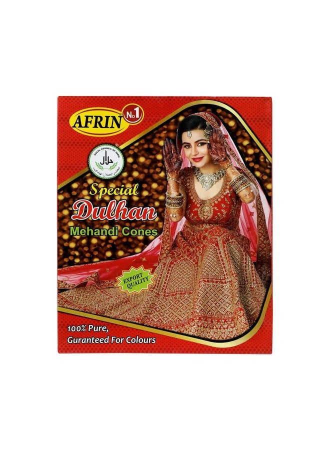 Henna Red Paper Cone Pack Of 12 (30Gm Each)