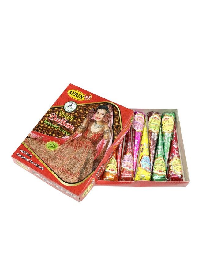 Henna Mehandi Cone Pack Of 12 (30Gm Each)