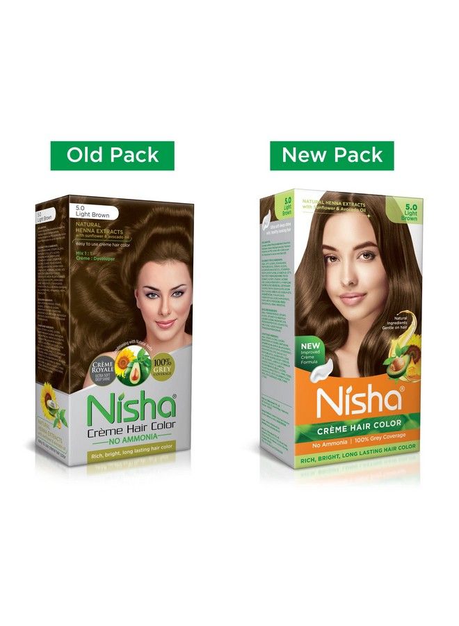 Creme Hair Color (Pack Of 3 Light Brown) …