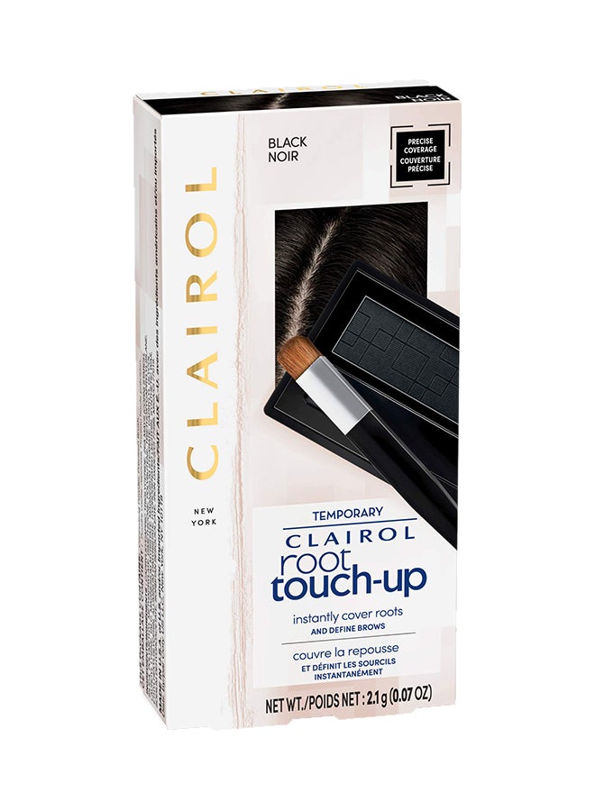 Temporary Root Touch-Up Concealing Powder Black 5.81x1.26x2.79inch