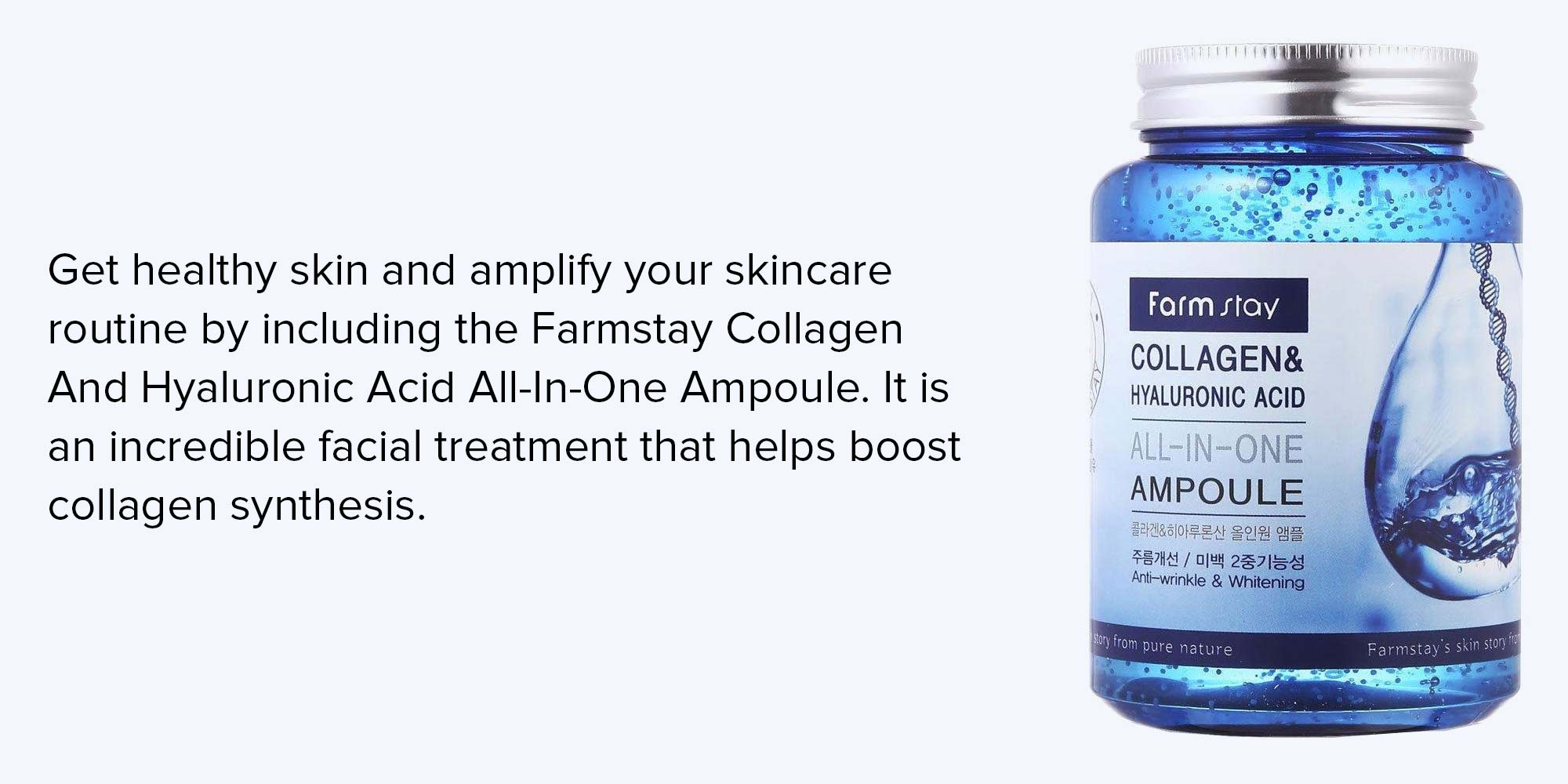 Collagen And Hyaluronic Acid All In One Ampoule 250ml