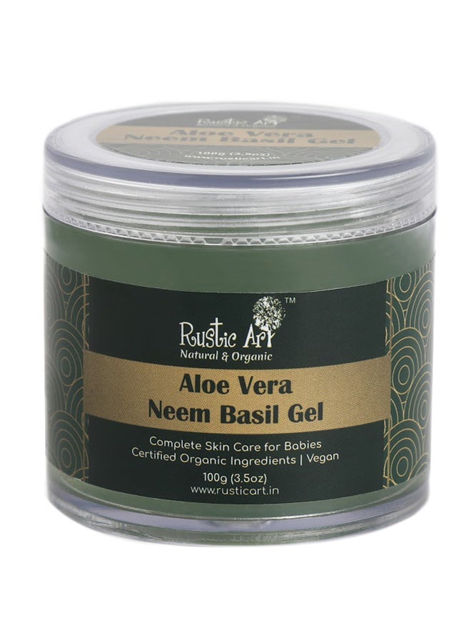 Aloe Vera Neem And Basil Gel 100grams