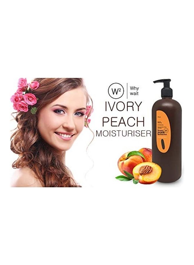 Ivory Peach Face Moisturiser Brown 500ml