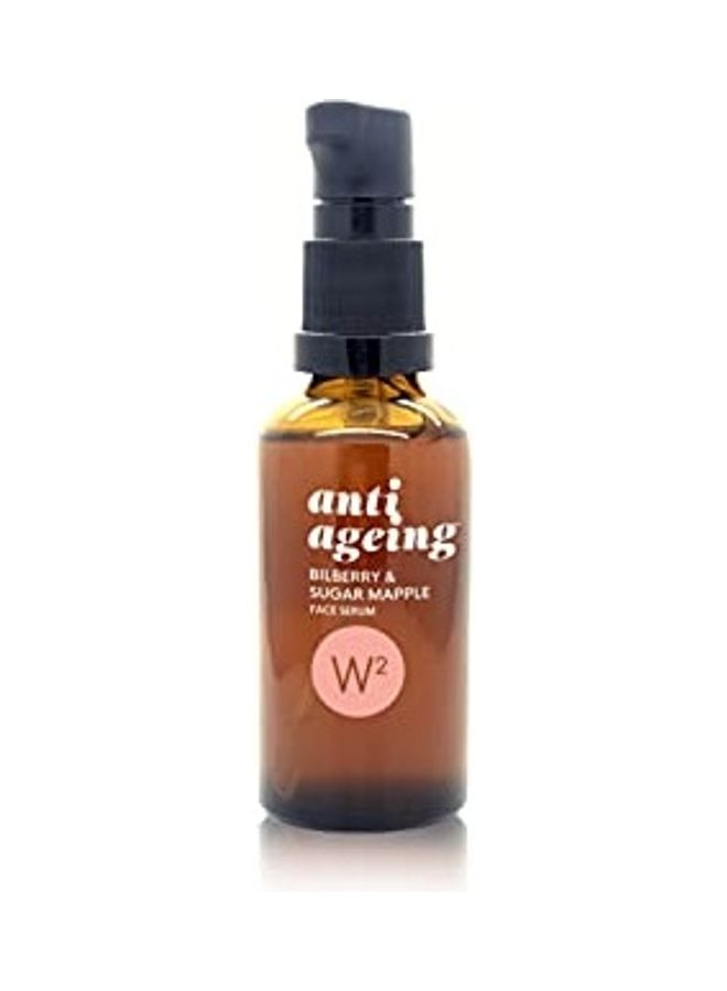 Why Wait Bilberry And Sugar Mapple Face Serum Clear 50ml