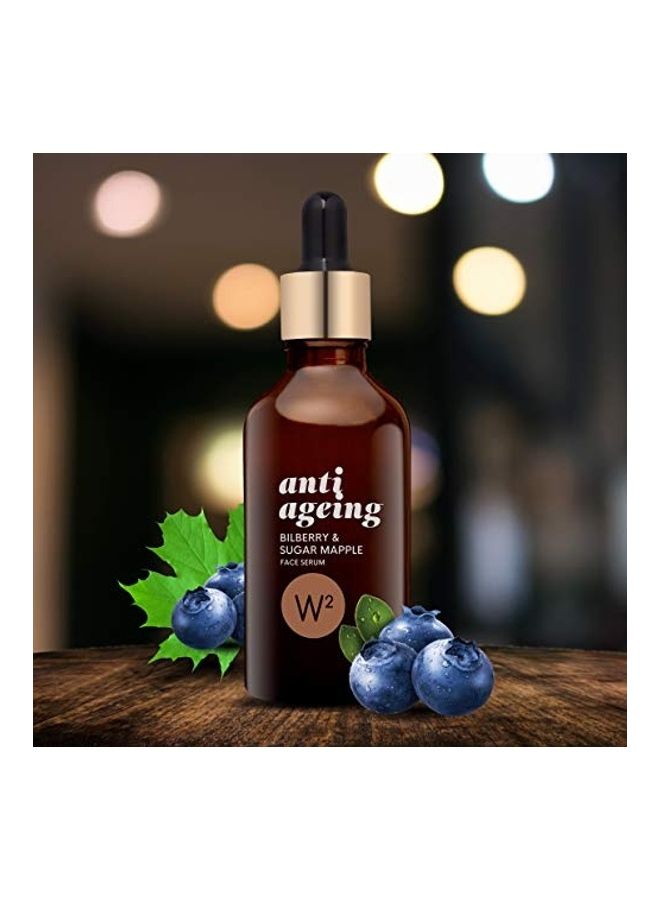 Why Wait Bilberry And Sugar Mapple Face Serum Clear 50ml