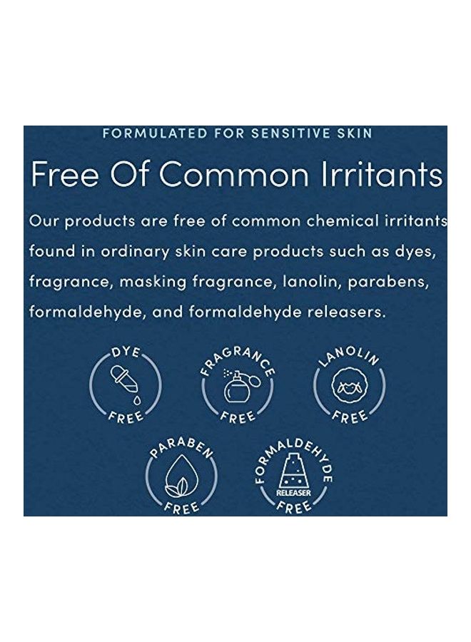 Facial Moisturizer With Hyaluronic Acid For Sensitive Skin White