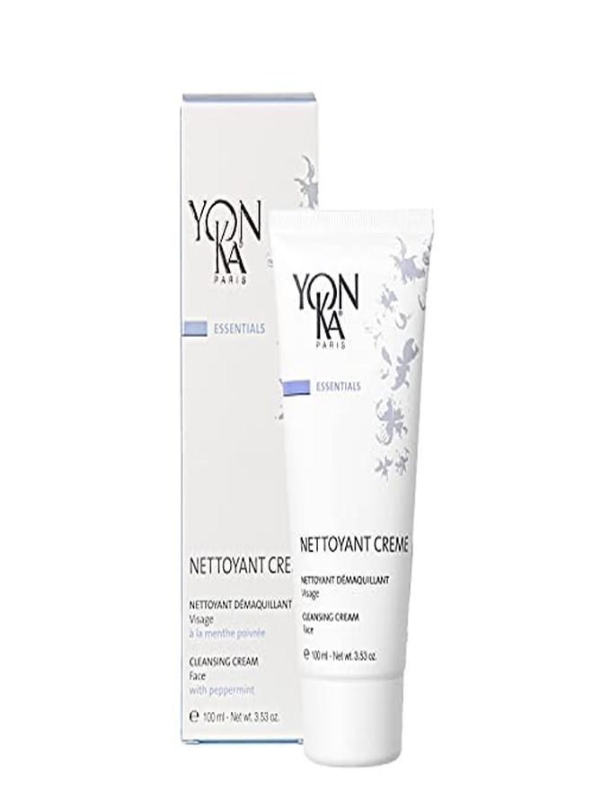 A Nettoyant Creme (100Ml) Cleansing Makeup Remover Cream Remove Impurities And Highcoverage Makeup Easily With Calming Peppermint And Plant Glycerin Sensitive To Acne Prone Skin Parabenfree