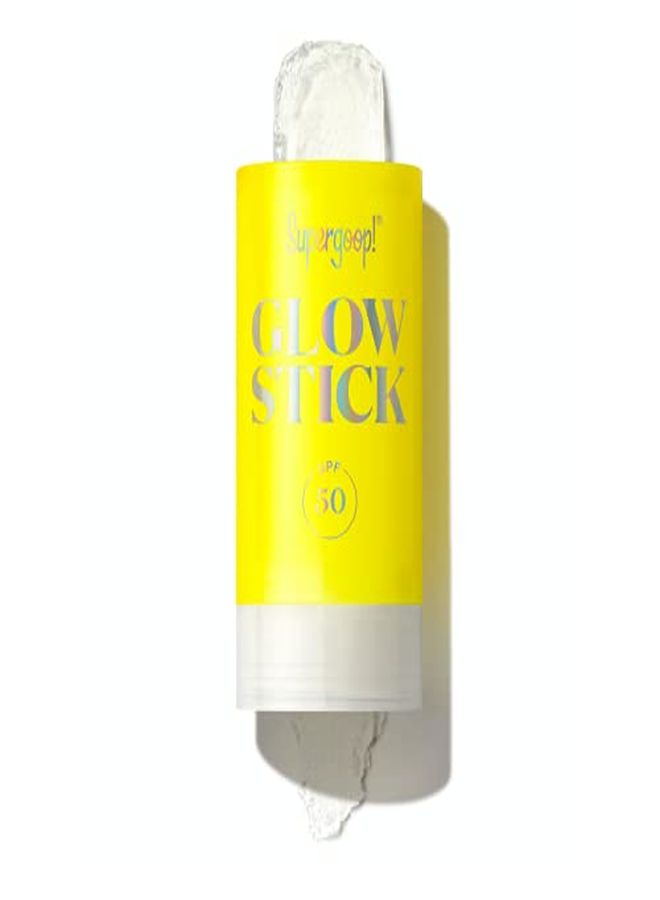 Glow Stick 070 Oz Spf 50 Pa++++ Dry Oil Sunscreen Stick For Face & Body Brightens & Hydrates For A Healthy Glow Messfree Travelfriendly Spf