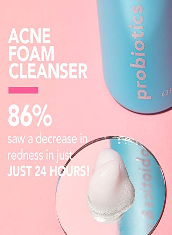 Skin Care Keep It Clear Acne Foam Cleanser | Acne Treatment Clear Up Acne Prevent Breakouts & Brighten Marks Contains Salicylic Acid And Probiotic Extracts | 63 Fl Oz