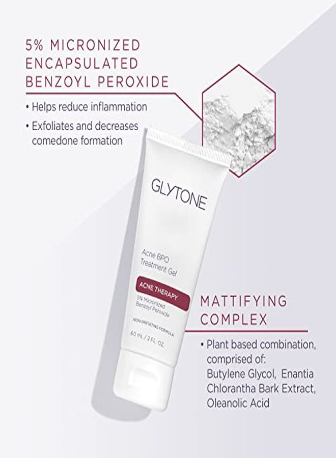 Acne Bpo Treatment Gel, Benzoyl Peroxide Acne Gel, 2 Fl.Oz.