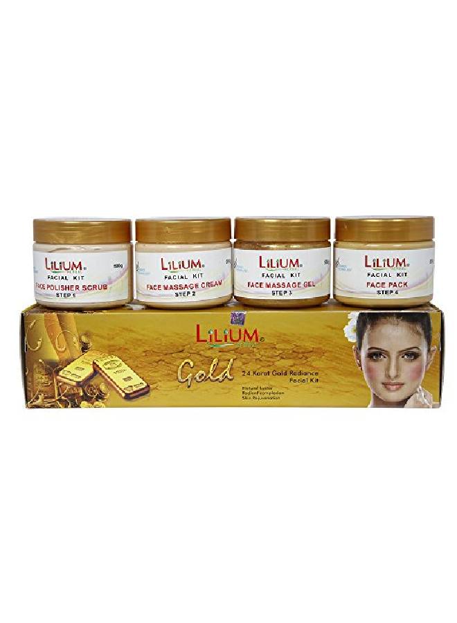 24 Karat Gold Radiance Facial Kit 2Kg