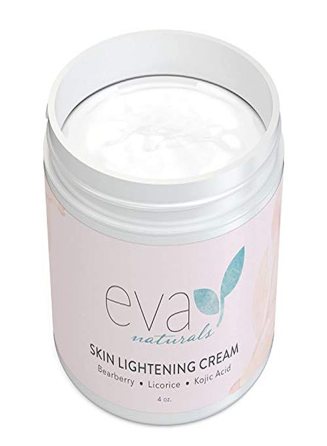 Kin Cream By Eva Naturals (4 Oz) Hyperpigmentation Cream For Dark Spots On Face And Neck Helps Boost Collagen Production With Bearberry, Licorice, Kojic Acid