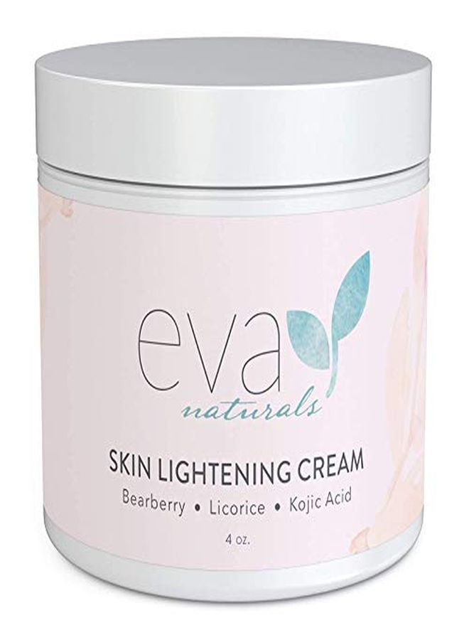 Kin Cream By Eva Naturals (4 Oz) Hyperpigmentation Cream For Dark Spots On Face And Neck Helps Boost Collagen Production With Bearberry, Licorice, Kojic Acid