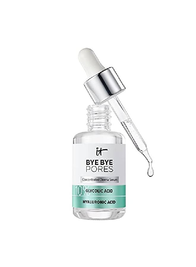 Bye Bye Pores 10% Glycolic Acid Serum Visibly Minimizes Pores In 1 Week & Exfoliates To Help Refine Skin’S Texture With Hyaluronic Acid Vegan Formula 1 Fl Oz