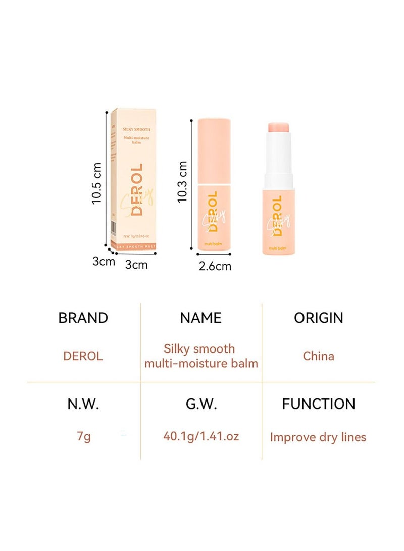 Multi-moisture Balm Stick-brighten Wrinkle Repair Bounce For Face Silky Smooth Ice Daily Dew Sticks,hydrate Ingredient For Natural Cooling Sensation ,Smooth Refreshing Dry Skin,collagen Anti Aging Ski