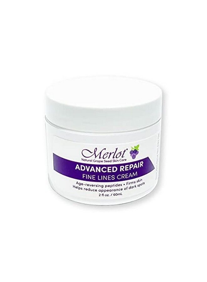 Fine Lines Cream Advanced Repair By With Shea Butter Anti Wrinkle Peptides Dark Spot Reducing Moisture Recovery For All Skin Types