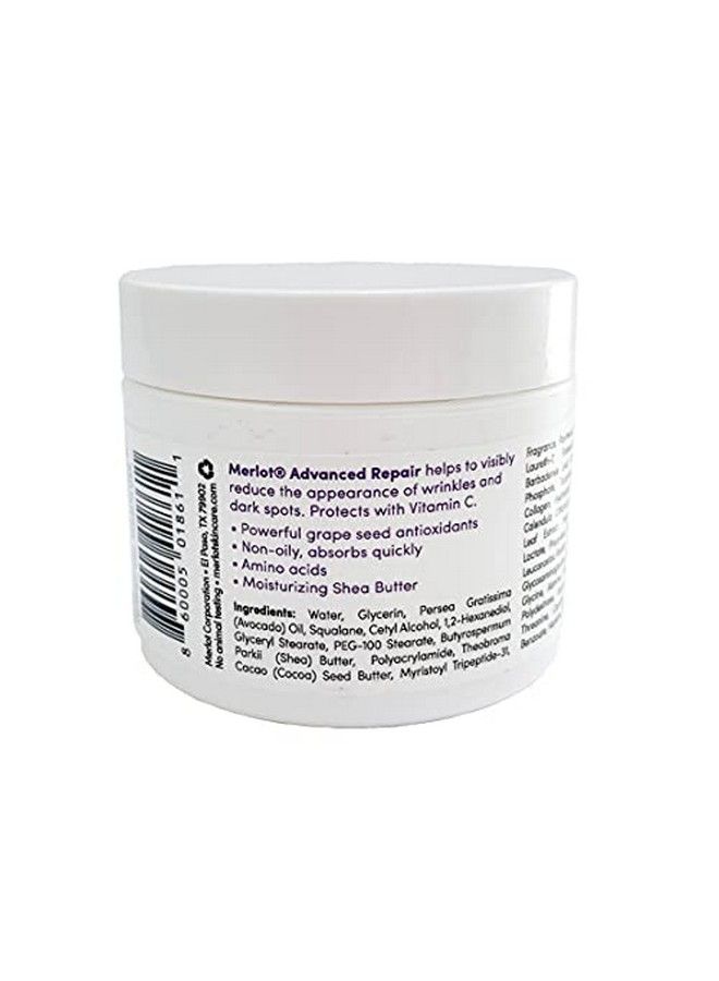 Fine Lines Cream Advanced Repair By With Shea Butter Anti Wrinkle Peptides Dark Spot Reducing Moisture Recovery For All Skin Types