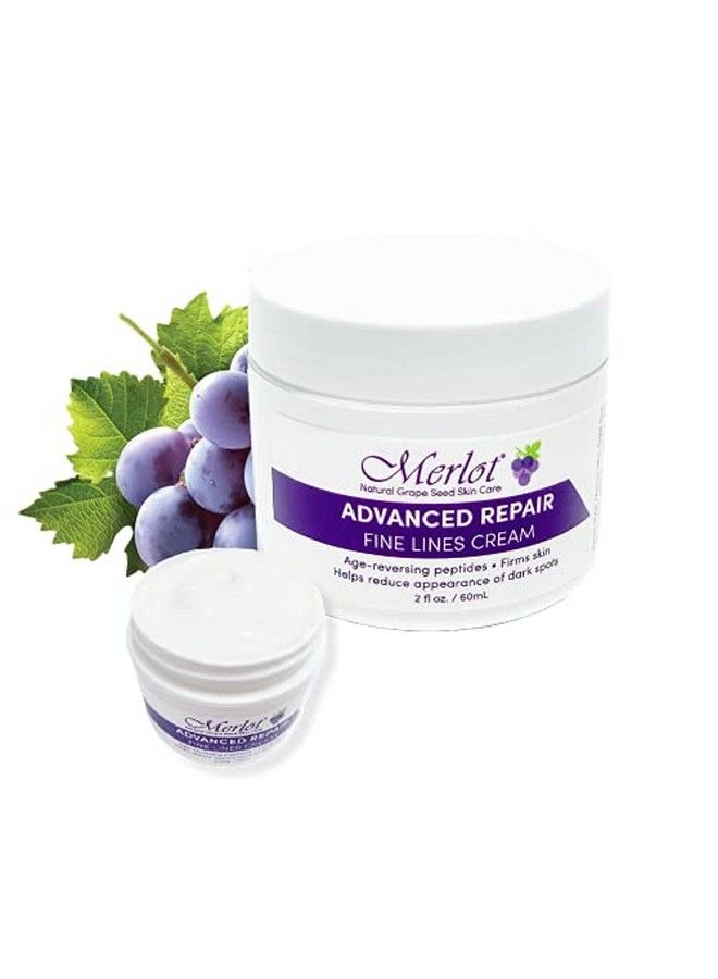 Fine Lines Cream Advanced Repair By With Shea Butter Anti Wrinkle Peptides Dark Spot Reducing Moisture Recovery For All Skin Types