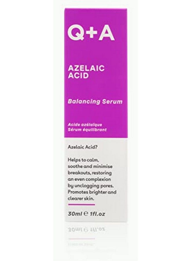 Azelaic Acid Balancing Serum Containing Pore Minimising Zinc Pca And Antioxidants For Fresher And Smoother Skin 30Ml