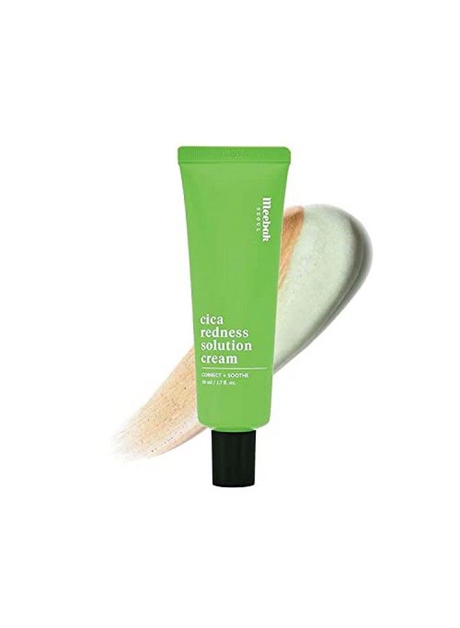 Redness Relief For Face Cream Calming Rosacea Rednessprone Skin Soothe Irritation With Cica Tiger Grass Color Correcting Works Also As Green Concealer Bb Cream Makeup